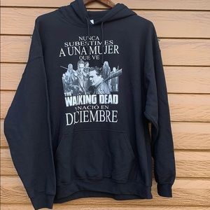 The Walking Dead 2X hoodie black